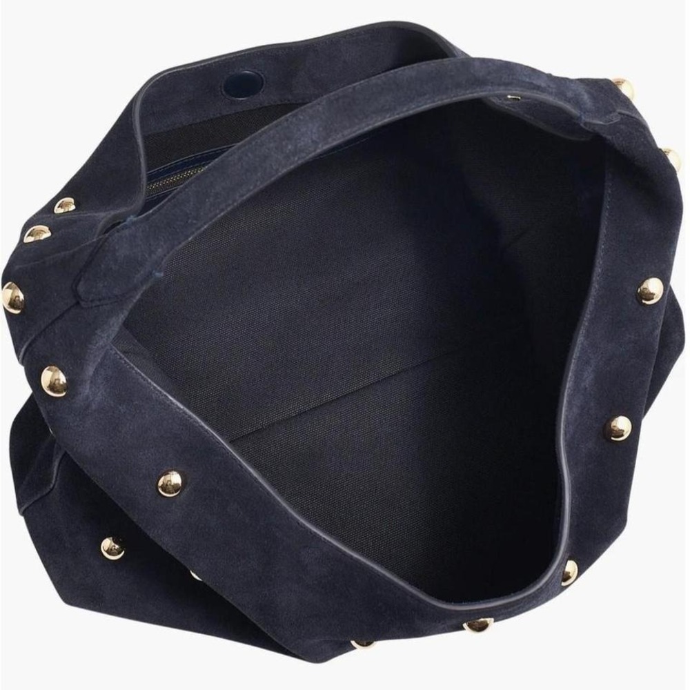 Madewell The Mylie Studded Suede Shoulder Bag - Picture 8 of 8